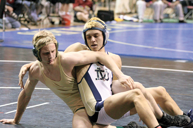 DV soph Mathers wins 112-pound state mat title